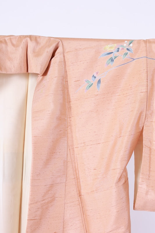 Japanese kimono New <houmongi> M-size  silk 100% /B1452