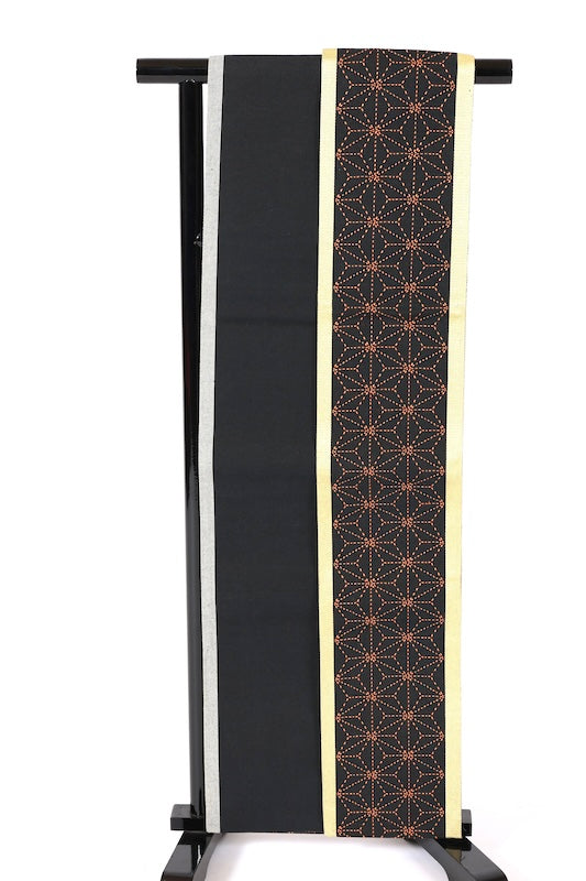 Japanese kimono sash belt (Hanhaba-obi) cotton  / B222