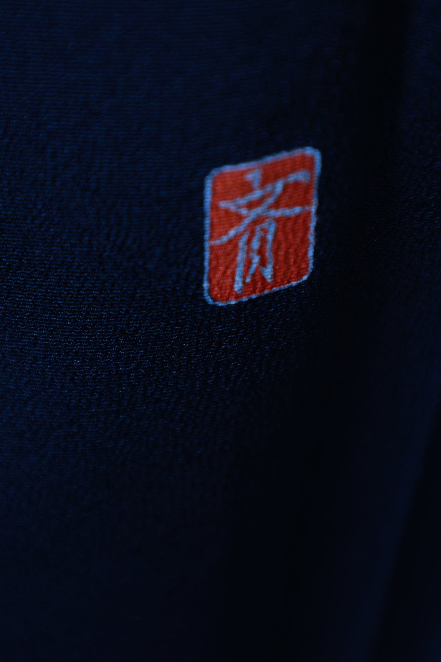 Black formal used kimono (Kurotomesode), designer piece, five crests (Gosan no Kiri), hand-painted design, R253