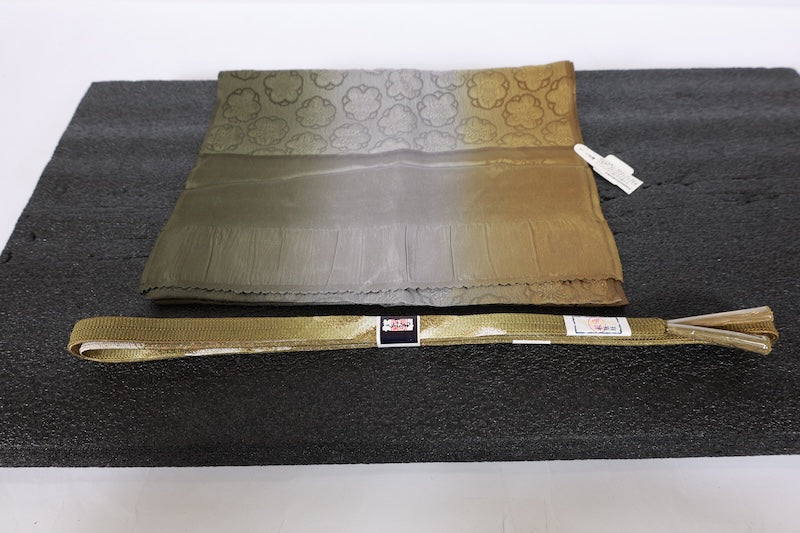 New Unused Obi Decoration Obiage Obishime 2-piece set /B17