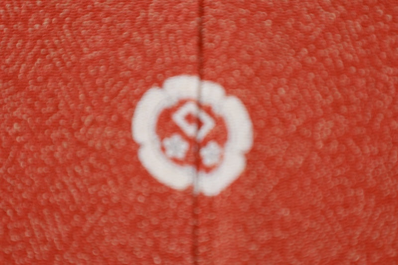 Japanese kimono used <komon> L-size  silk 100% /B1437