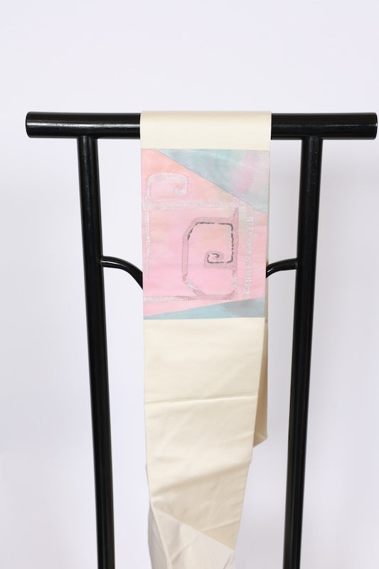 Japanese used sash belt (nagoya-obi) 100% silk  /B984