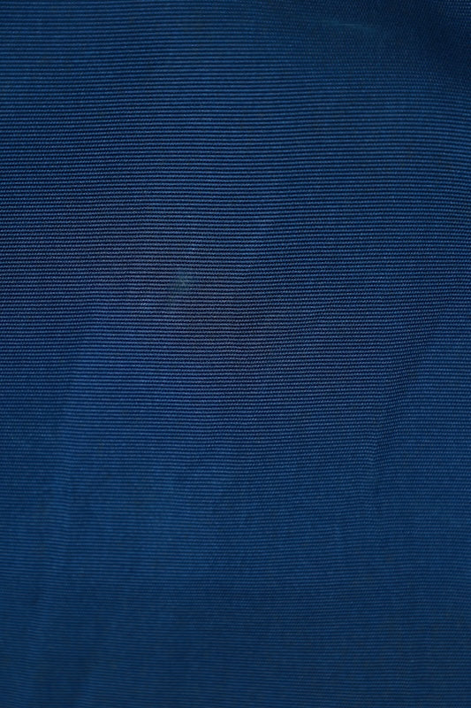 Nagoya obi (used sash), Shioze silk, blue and white, R233