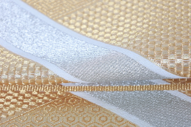 Japanese used sash belt (hukuro-obi) 100% silk  /B1000