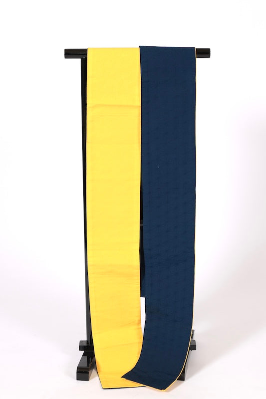 Japanese kimono sash belt (Hanhaba-obi)  polyester / B279