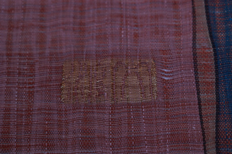Japanese used sash belt (hukuro-obi) 100% silk  /B994
