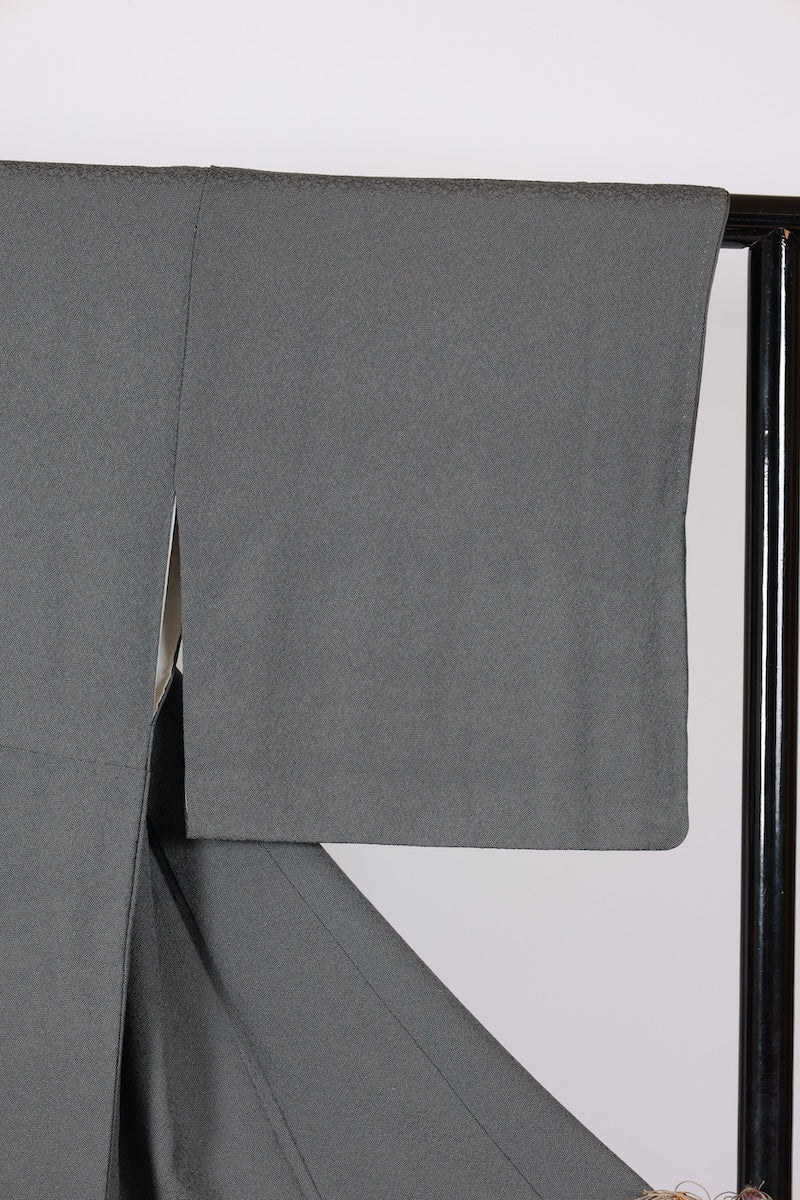 Japanese kimono used <Komon> Msize  silk 100% /T575