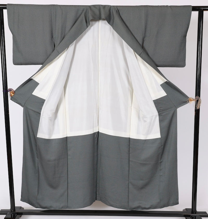 Japanese kimono used <Komon> Msize  silk 100% /T575