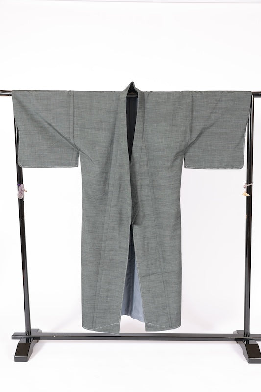 Japanese Men’s kimono  L-size 100% silk  / B291