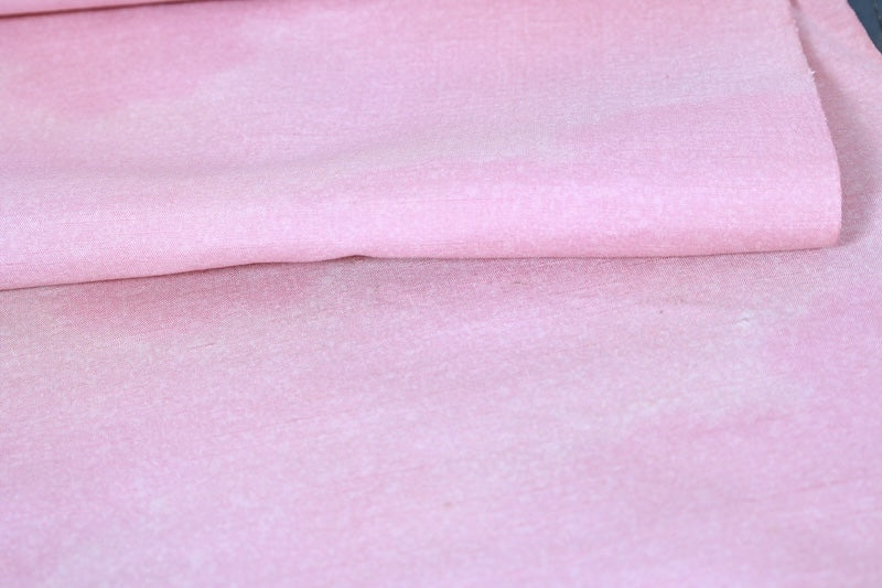 Tsumugi silk fabric, brand new, pink, gradient, cloud pattern, post-dyed, R274