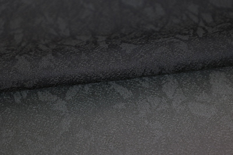 Japan kimono fabric, new, shades of green, hand-dyed, R300