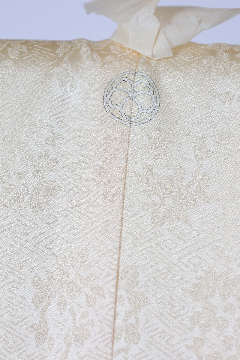 Japanese kimono used <houmongi> Msize  silk 100% /T511