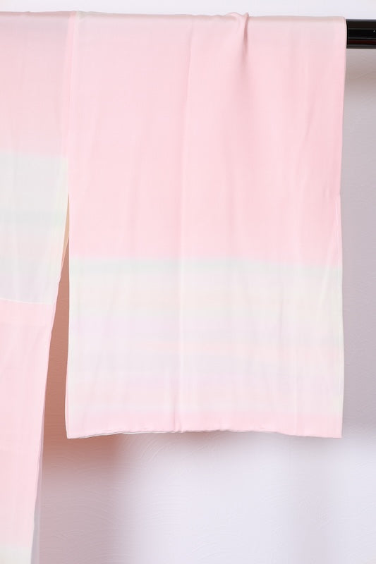 Nagajuban (undergarment for kimono), pink, gradient, R316