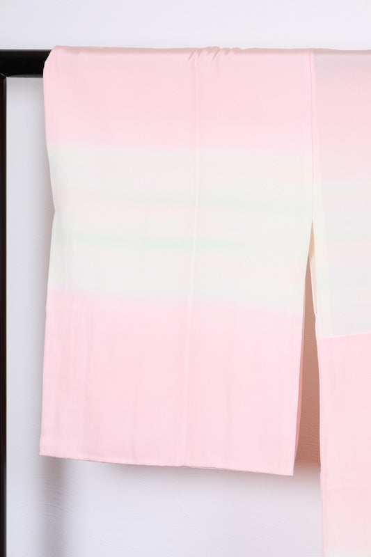 Nagajuban (undergarment for kimono), pink, gradient, R316