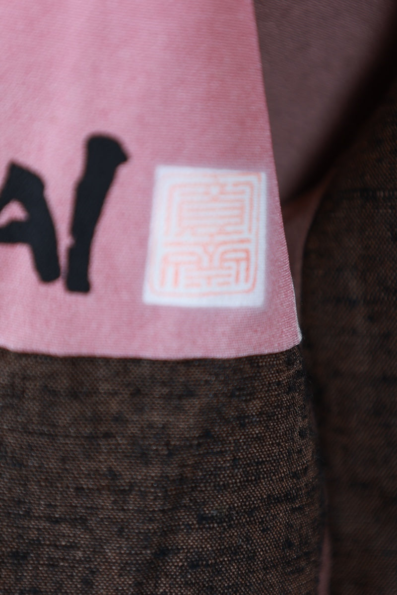 Japanese Men's kimono,haori 2piece set used  M-size  silk 100% /B1030