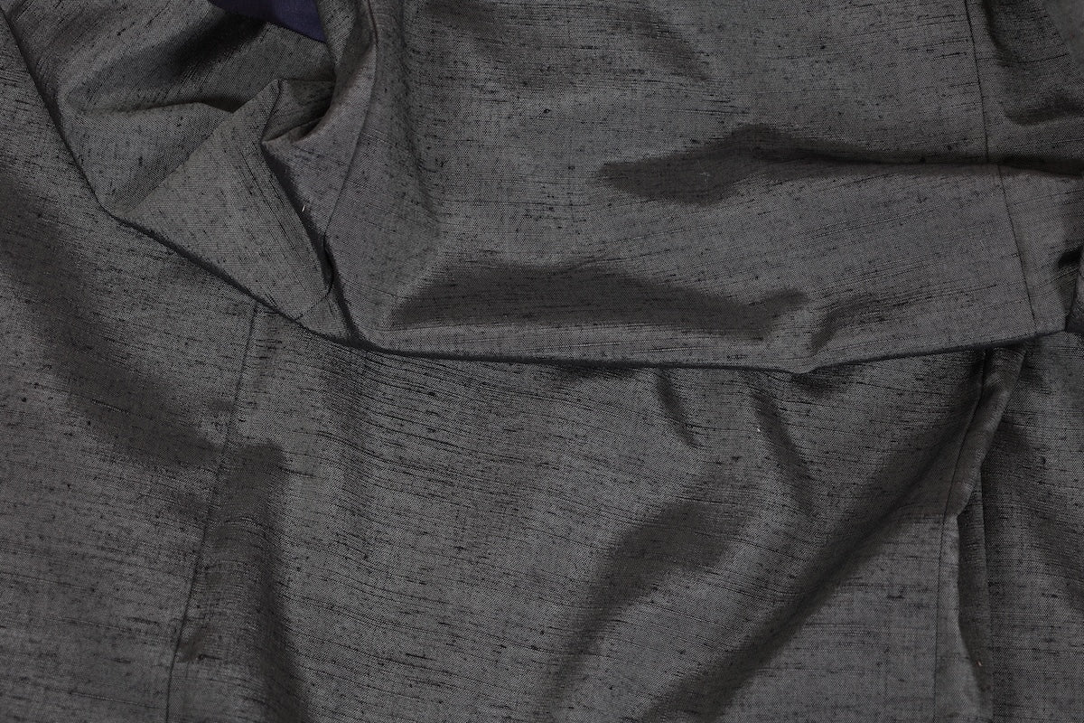 Japanese Men's kimono,haori 2piece set used  L-size  silk 100% /B1029