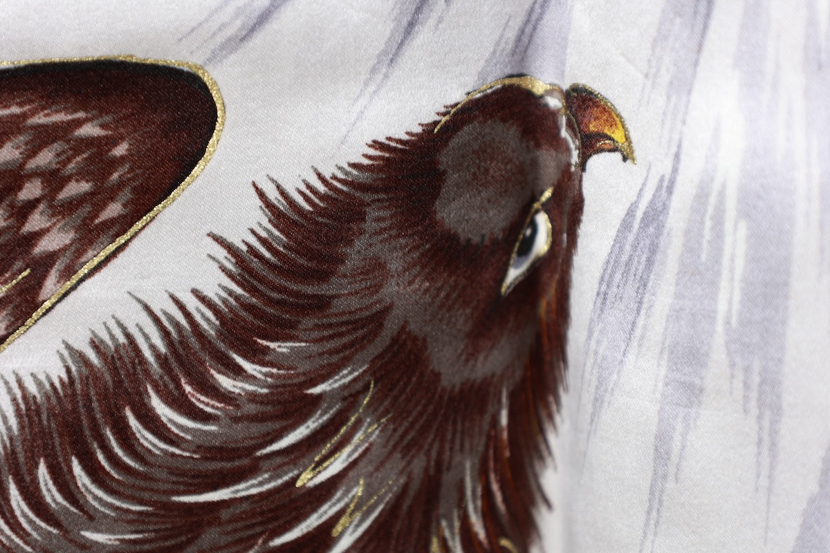 Japanese Men's kimono,haori 2piece set Unused New L-size  silk 100% /B1037