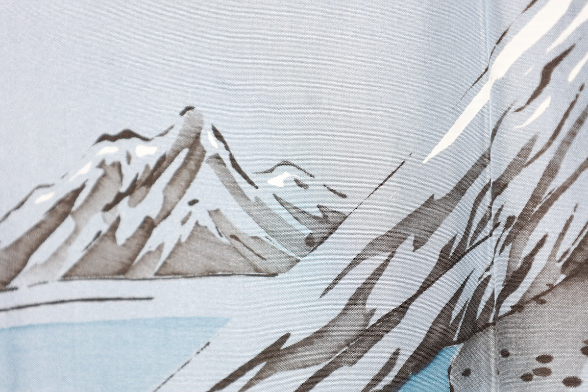 Japanese Men's kimono,haori 2piece set Unused New L-size  silk 100% /B1033