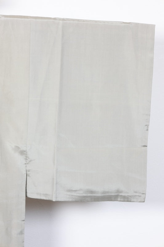 Japanese Men's Nagazyuban(under wear) used  M-size  silk 100% /B1025