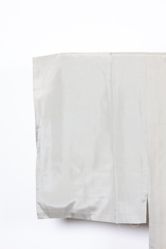 Japanese Men's Nagazyuban(under wear) used  M-size  silk 100% /B1025