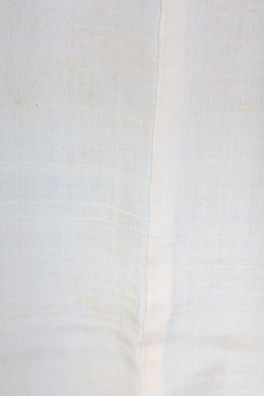 Japanese Men's Nagazyuban(under wear) used  M-size  silk 100% /B1025