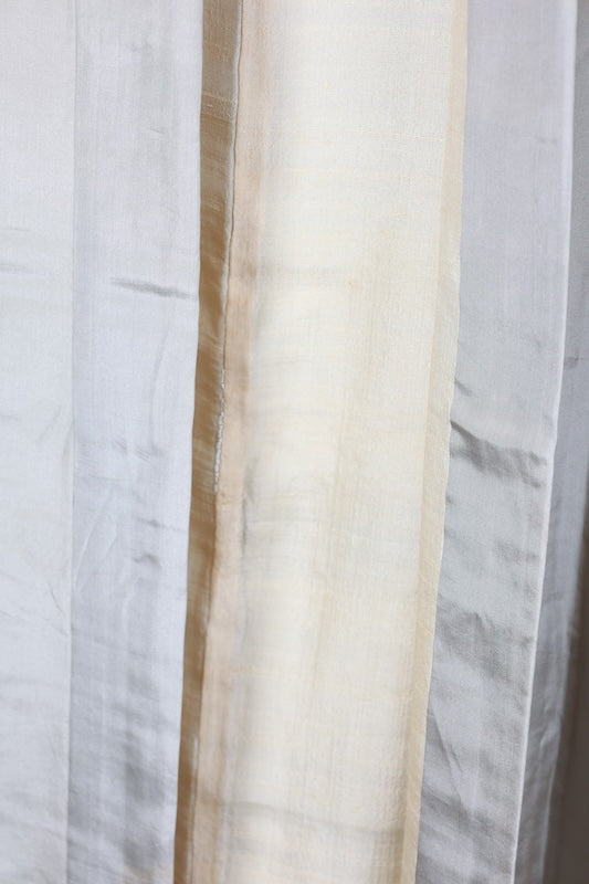 Japanese Men's Nagazyuban(under wear) used  M-size  silk 100% /B1025