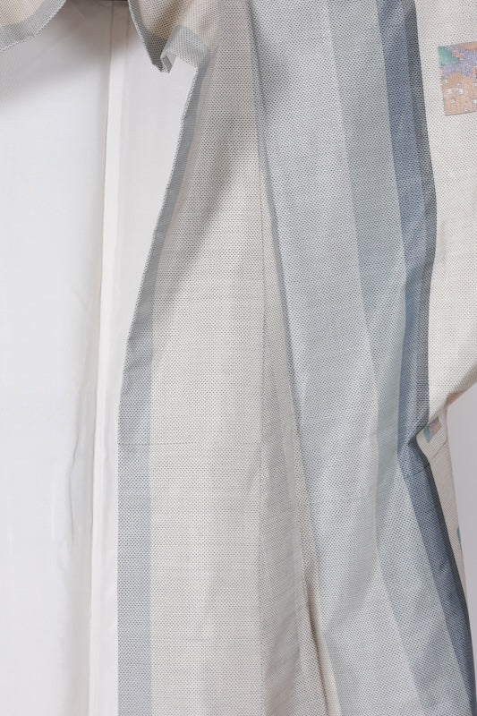 Japanese kimono used <Tsumugi> Msize  silk 100% /T589