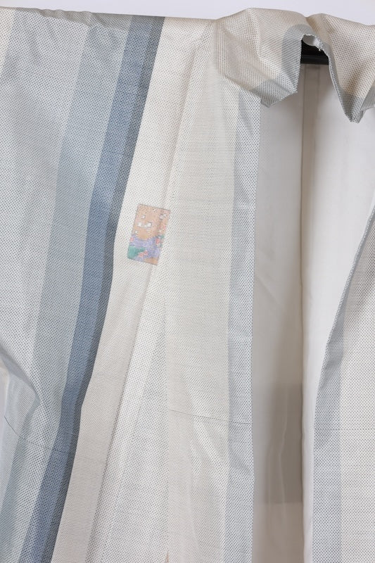 Japanese kimono used <Tsumugi> Msize  silk 100% /T589