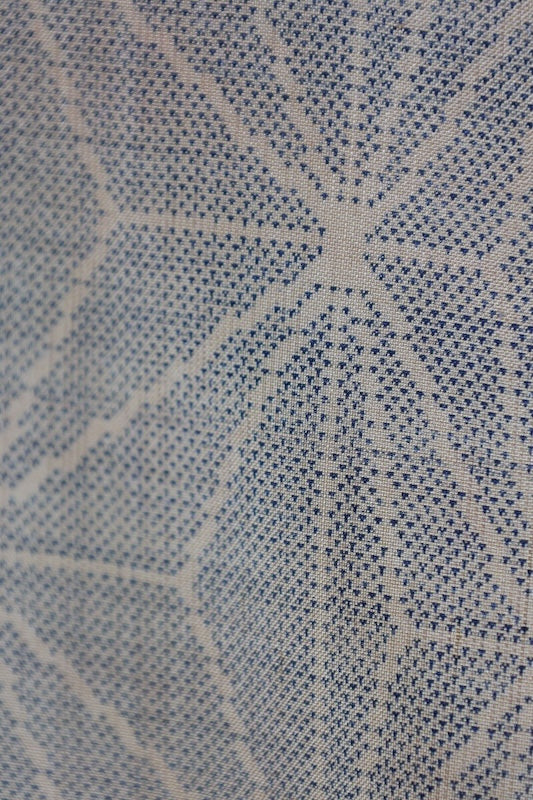 Japanese kimono used <Tsumugi> Msize  silk 100% /T586
