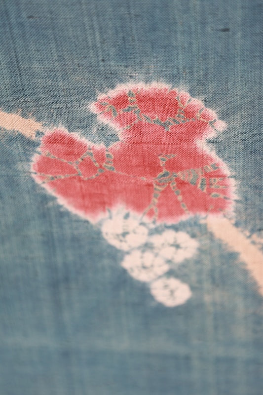 Japanese used sash belt (Nagoya-obi) 100% silk  /T552