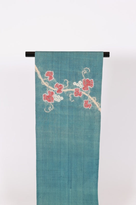 Japanese used sash belt (Nagoya-obi) 100% silk  /T552