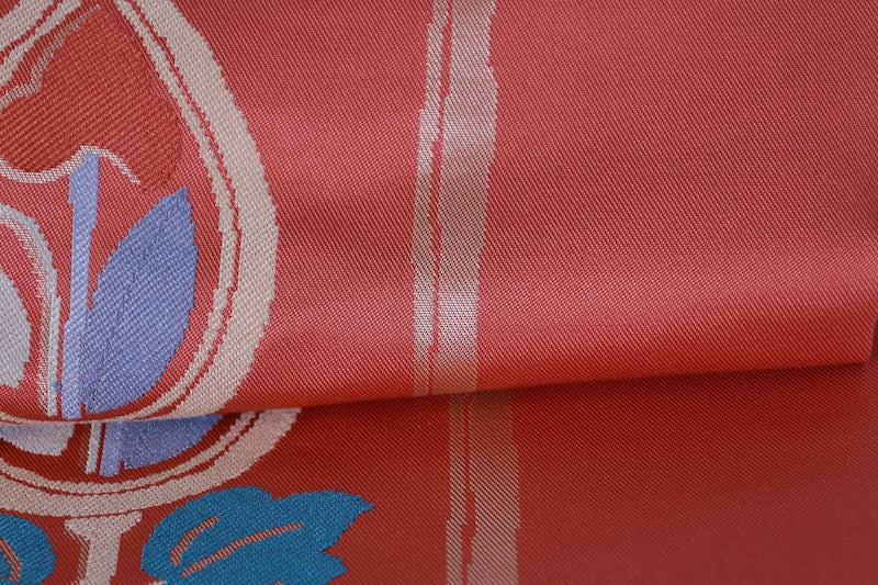 Japanese used sash belt (Nagoya-obi) 100% silk  /T556