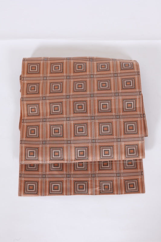 Japanese used sash belt (Nagoya-obi) 100% silk  /T540