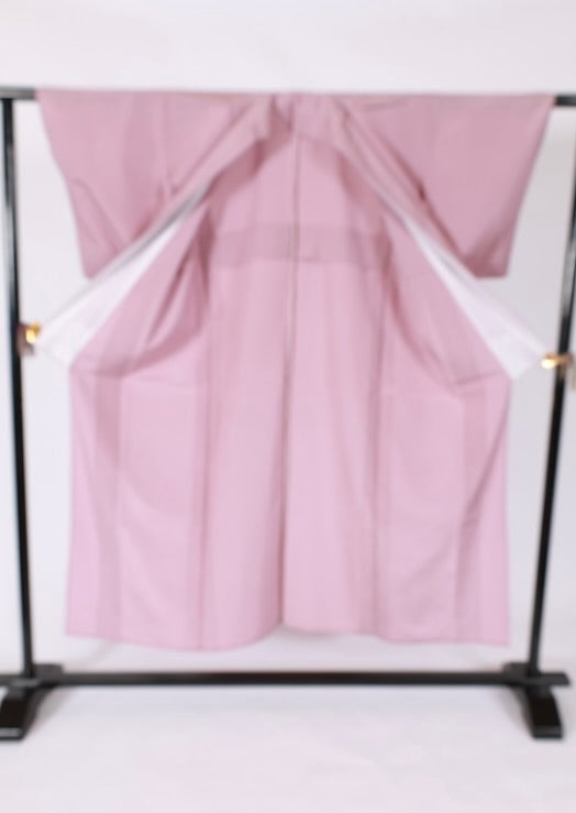 Japanese kimono used <Tsumugi> Msize  silk 100% /T573