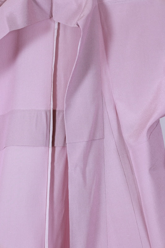 Japanese kimono used <Tsumugi> Msize  silk 100% /T573