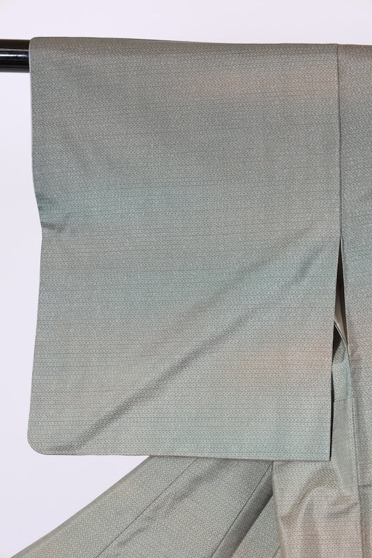 Japanese kimono used <Tsumugi> Msize  silk 100% /T572