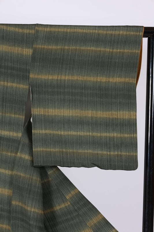 Japanese kimono used <Komon> Msize  silk 100% /T571