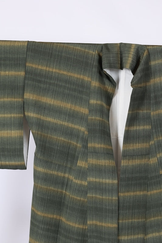 Japanese kimono used <Komon> Msize  silk 100% /T571
