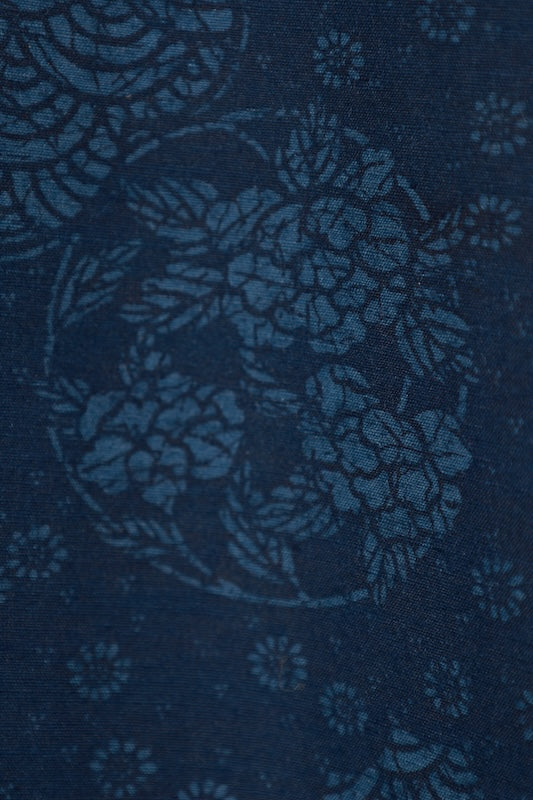 New Unused Japanese kimono  <Tsumugi> Msize  silk 100% /T570