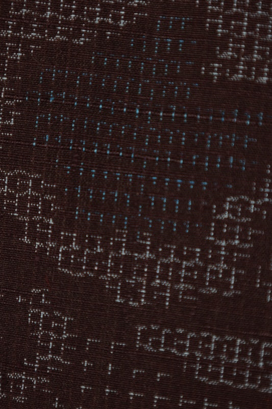Japanese kimono used <Tsumugi> Msize  silk 100% /T569