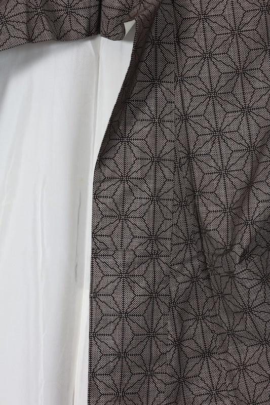 Japanese kimono used <Tsumugi> Ssize  silk 100% /T579