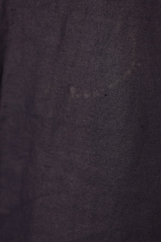 Men's used Kimono ensemble, dark green, silk floss, handwoven, J40