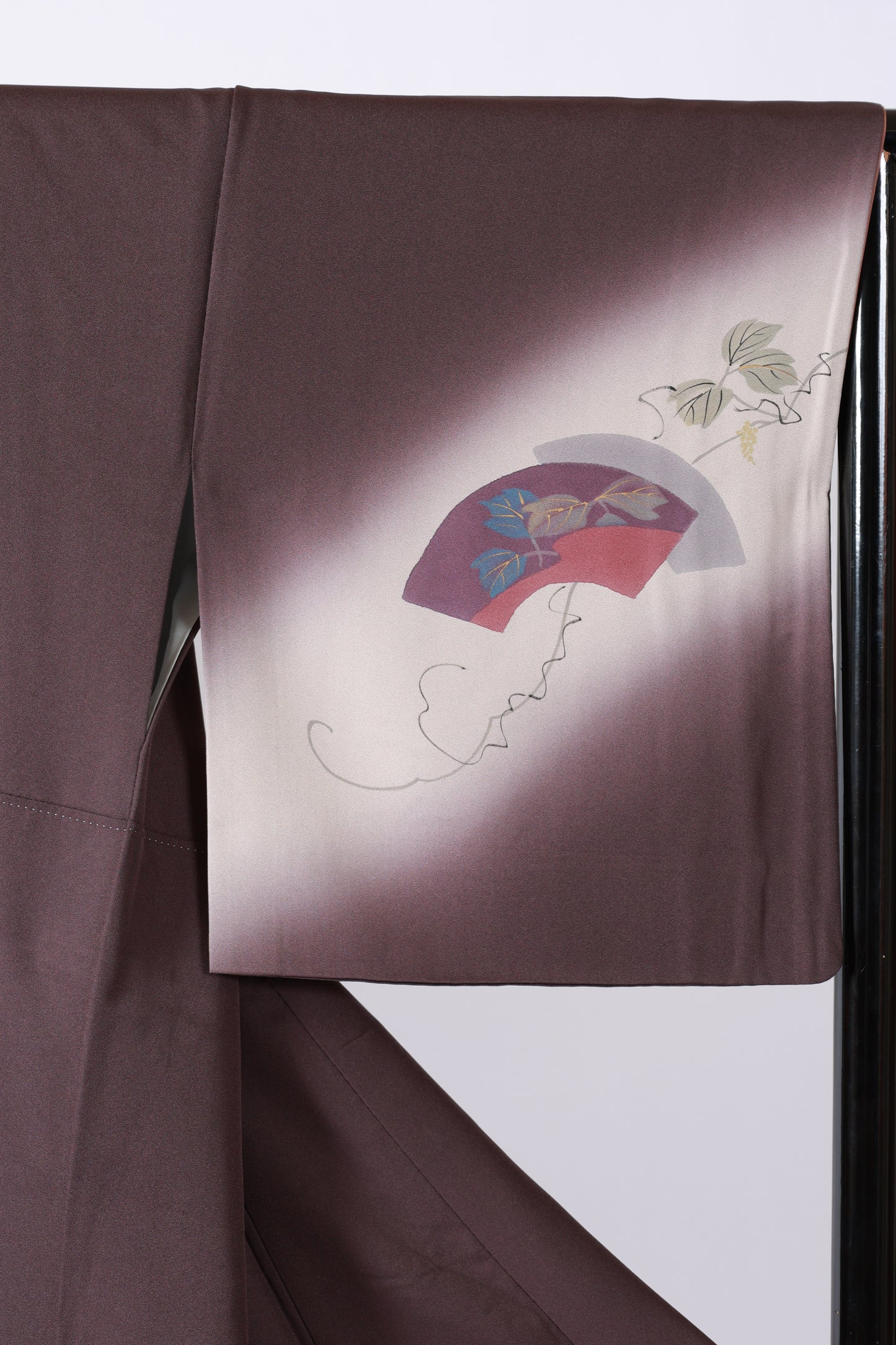 Japanese kimono  (L) -size 100% silk  / V5