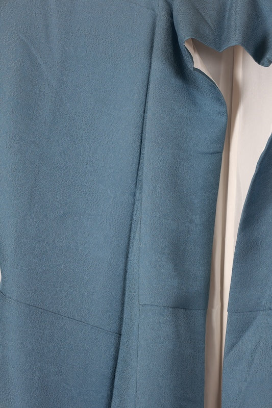 Japanese kimono used <Iromuzi> Lsize  silk 100% /T613
