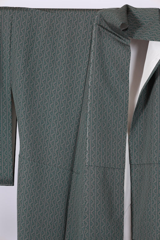 Japanese kimono Unused <Komon> Ssize  silk 100% /T663