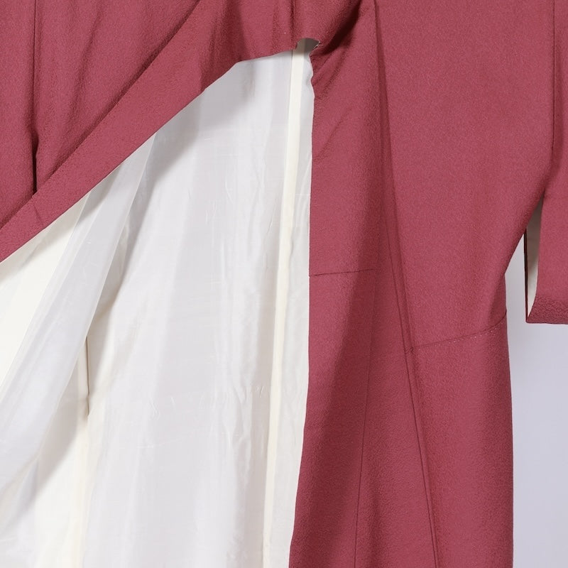 Japanese kimono used <Iromuzi> Msize  silk 100% /T660