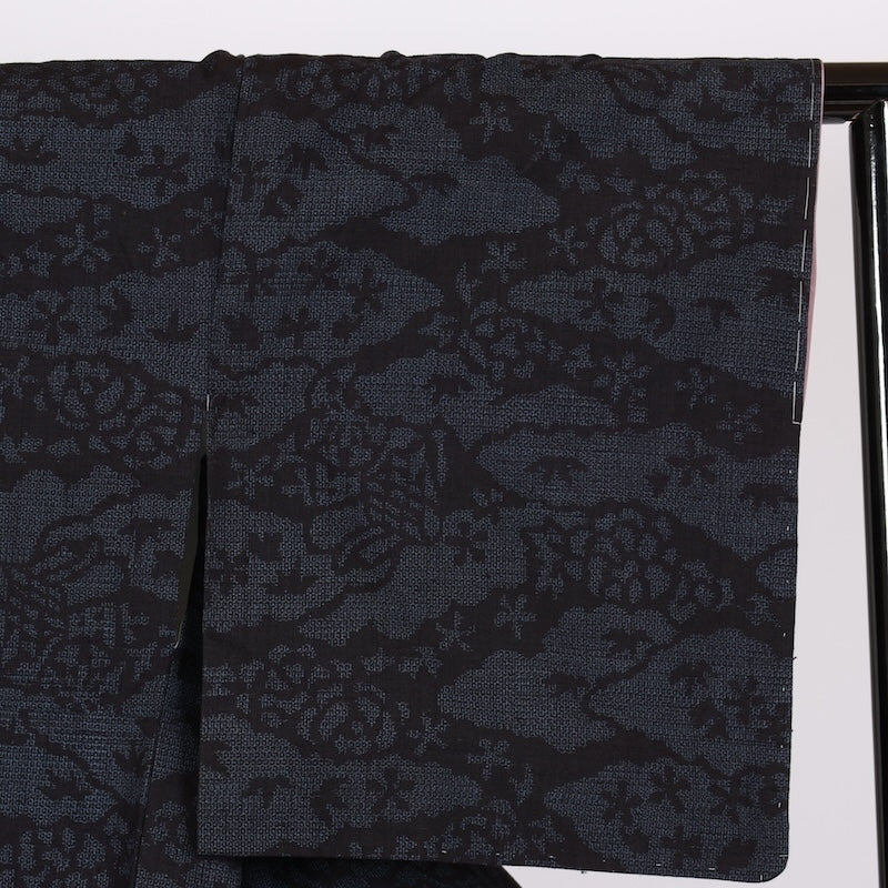 Japanese kimono Unused <houmongi> Msize  silk 100% /T662