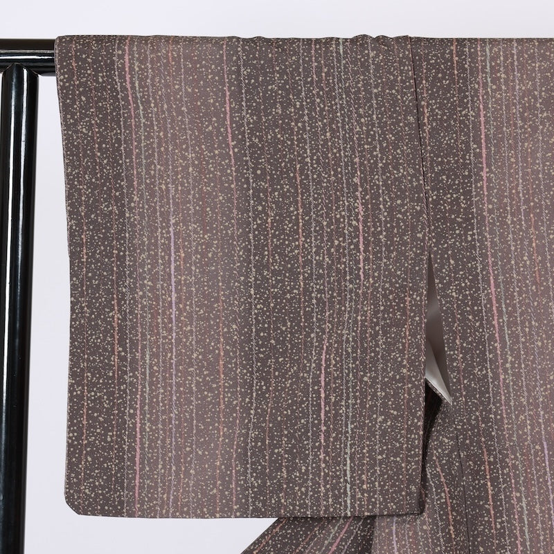 Japanese kimono used <Komon> Msize   /T655