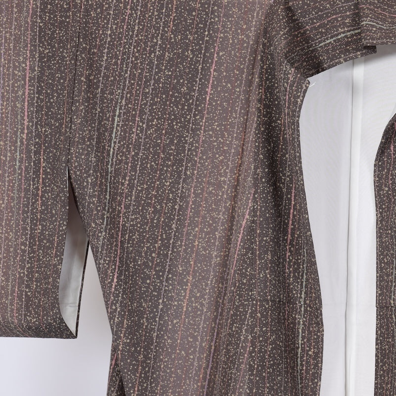 Japanese kimono used <Komon> Msize   /T655