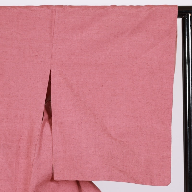 Japanese kimono used <Tsumugi> Lsize  silk 100% /T652